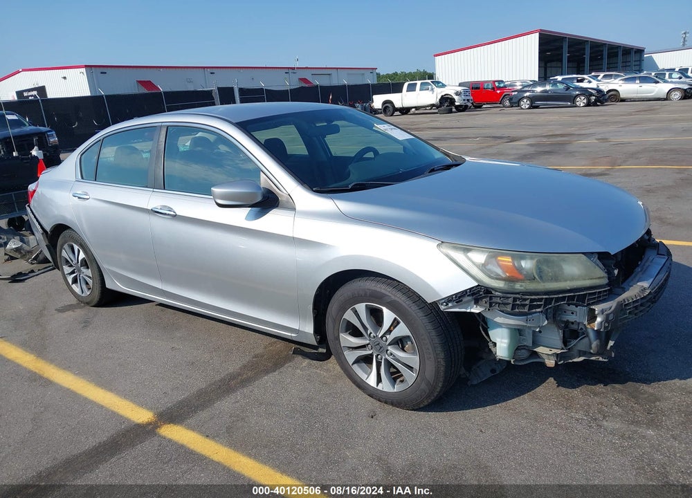 2013 HONDA ACCORD LX VIN: 1HGCR2F39DA055953