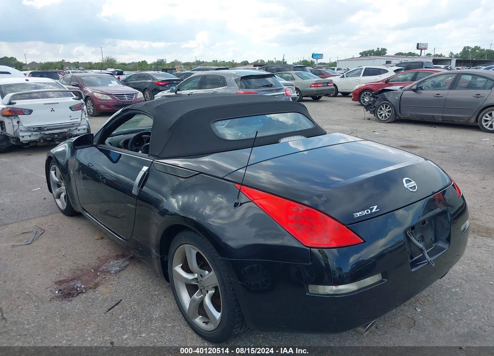 2006 NISSAN 350Z TOURING VIN: JN1AZ36A16M451731