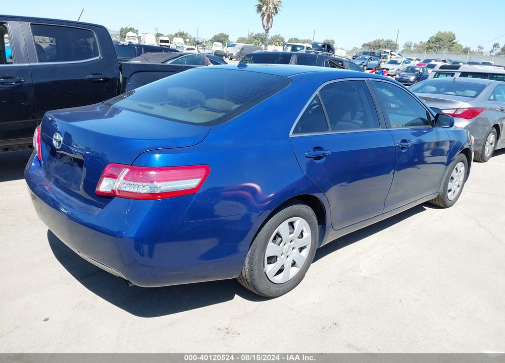 2010 TOYOTA CAMRY VIN: 4T1BF3EK5AU511163