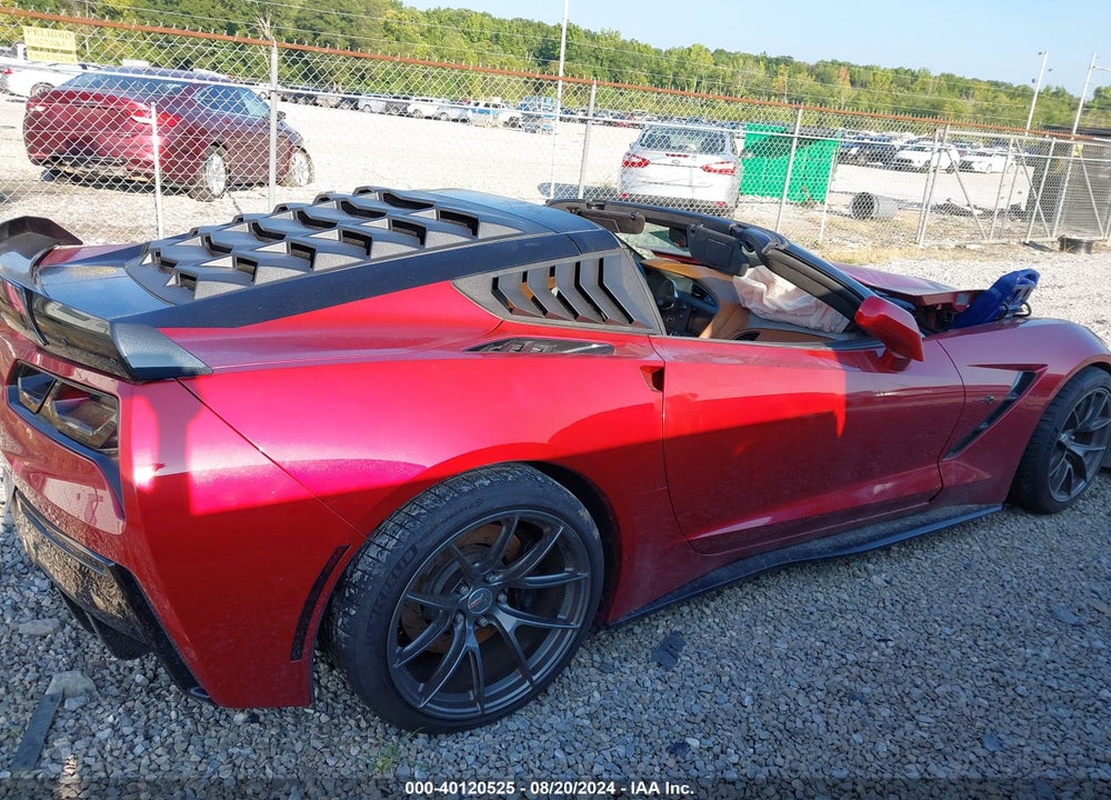 2014 CHEVROLET CORVETTE STINGRAY Z51 VIN: 1G1YL2D74E5110484