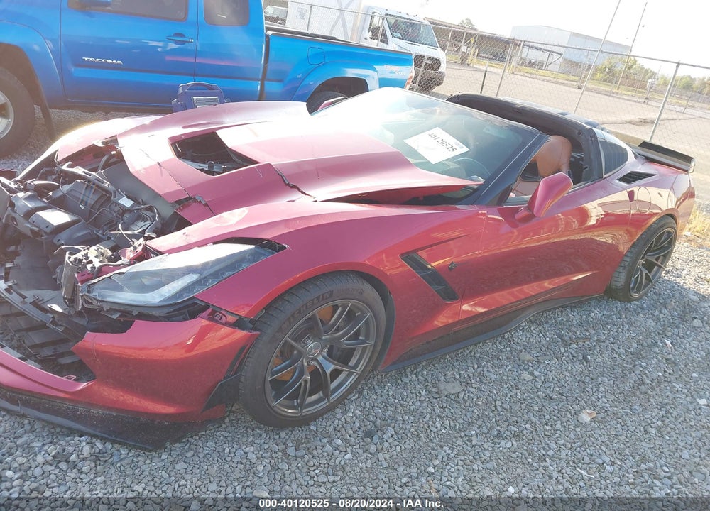 2014 CHEVROLET CORVETTE STINGRAY Z51 VIN: 1G1YL2D74E5110484