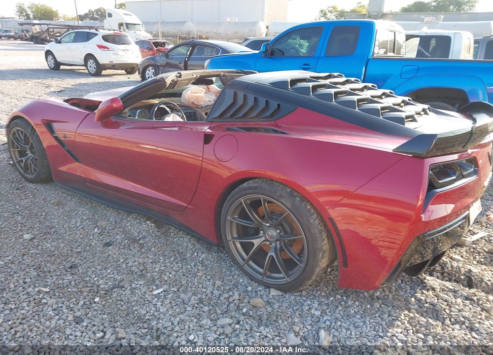 2014 CHEVROLET CORVETTE STINGRAY Z51 VIN: 1G1YL2D74E5110484