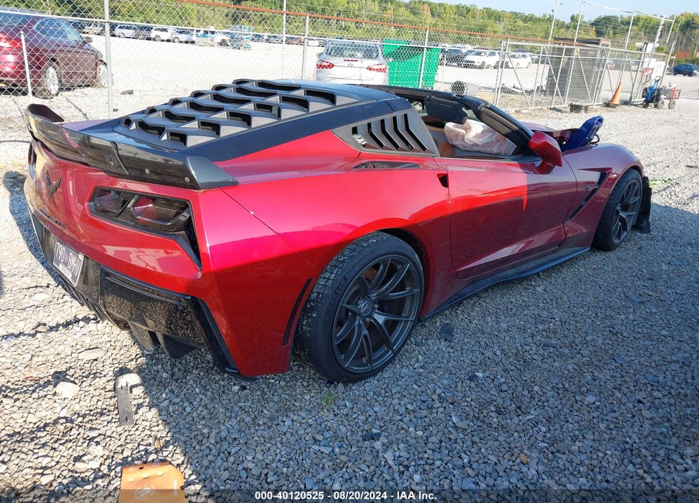 2014 CHEVROLET CORVETTE STINGRAY Z51 VIN: 1G1YL2D74E5110484
