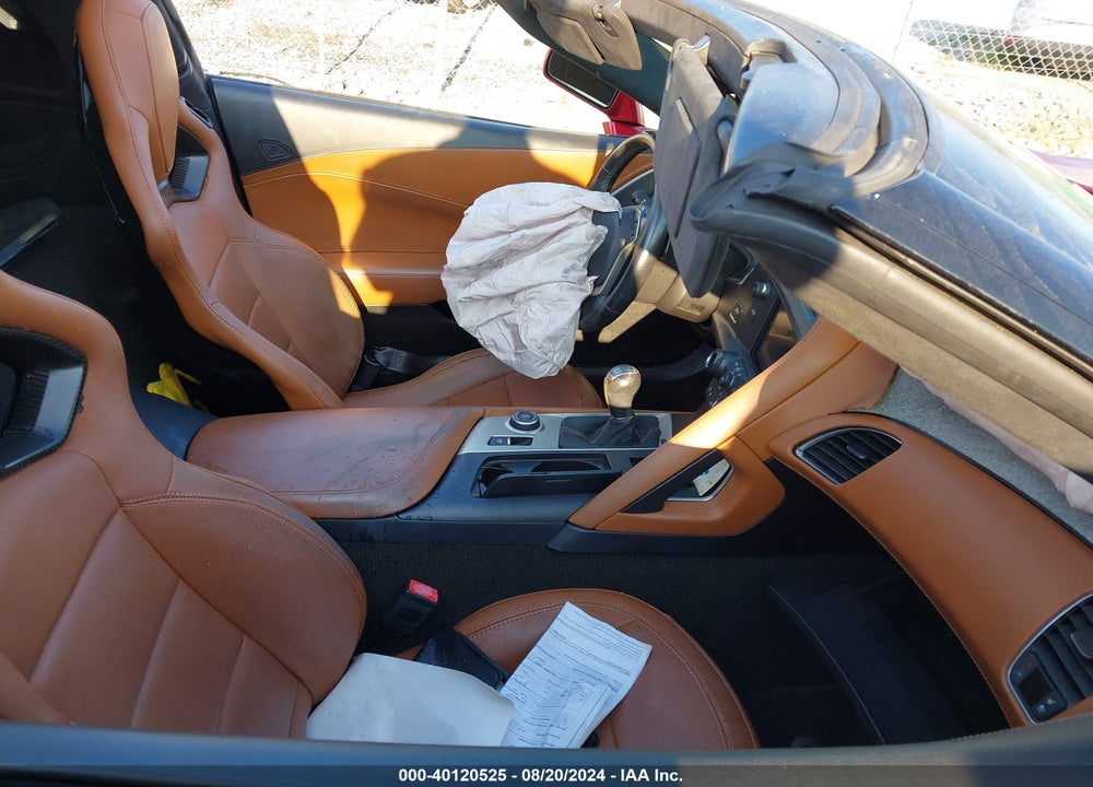2014 CHEVROLET CORVETTE STINGRAY Z51 VIN: 1G1YL2D74E5110484