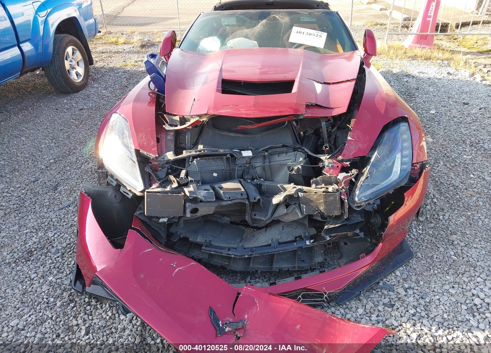 2014 CHEVROLET CORVETTE STINGRAY Z51 VIN: 1G1YL2D74E5110484