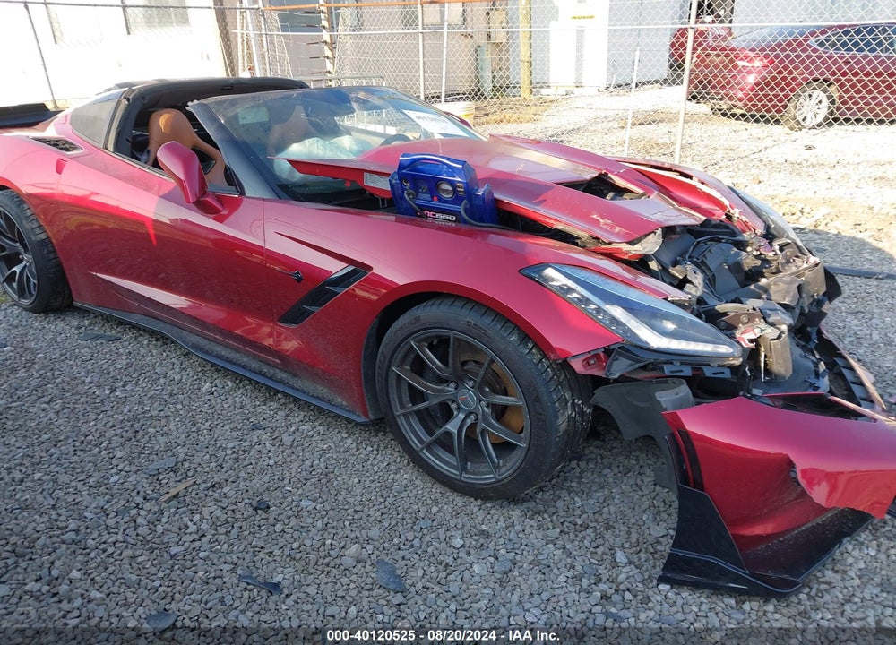 2014 CHEVROLET CORVETTE STINGRAY Z51 VIN: 1G1YL2D74E5110484
