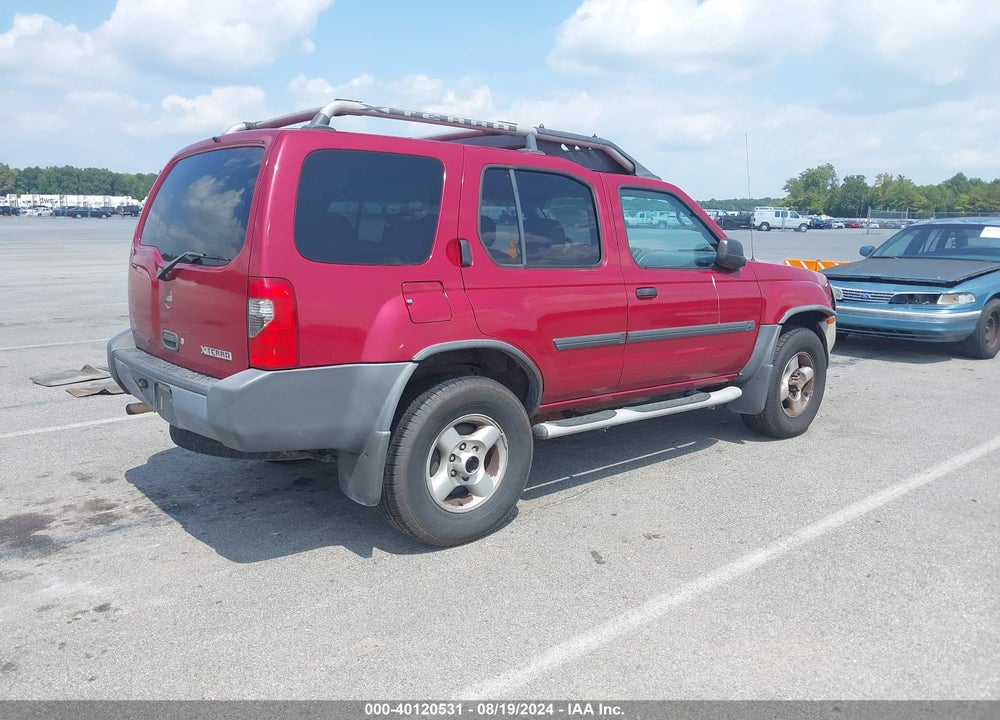 2002 NISSAN XTERRA XE VIN: 5N1ED28Y62C587673