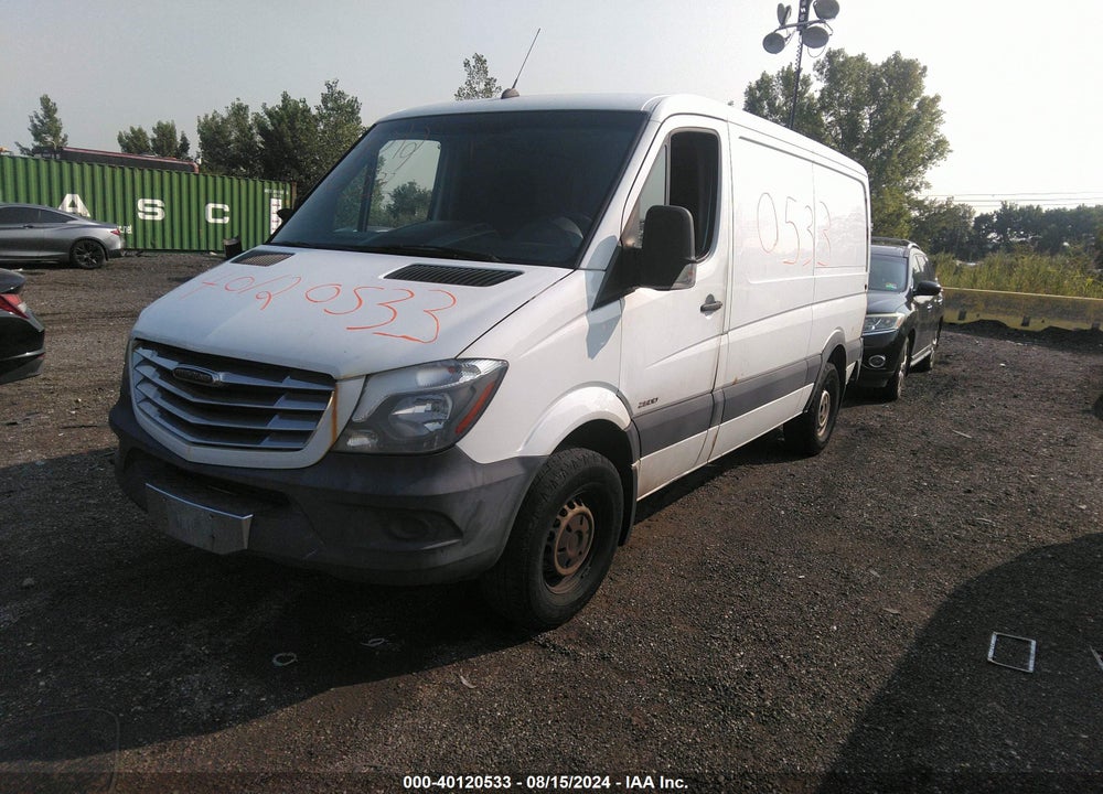 2014 FREIGHTLINER SPRINTER 2500 NORMAL ROOF VIN: WDYPE7DC5E5838195