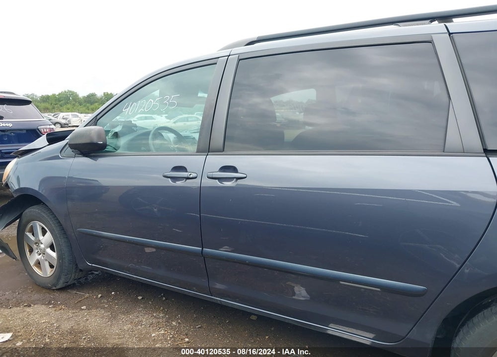 2008 TOYOTA SIENNA LE VIN: 5TDZK23C58S125846