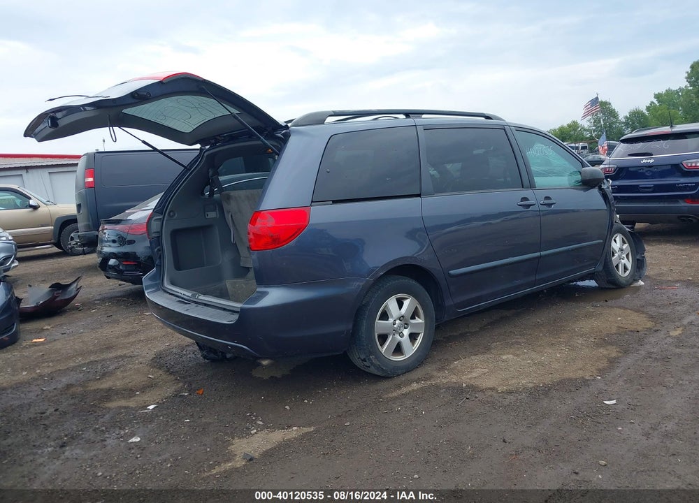 2008 TOYOTA SIENNA LE VIN: 5TDZK23C58S125846