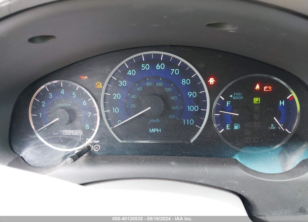 2008 TOYOTA SIENNA LE VIN: 5TDZK23C58S125846