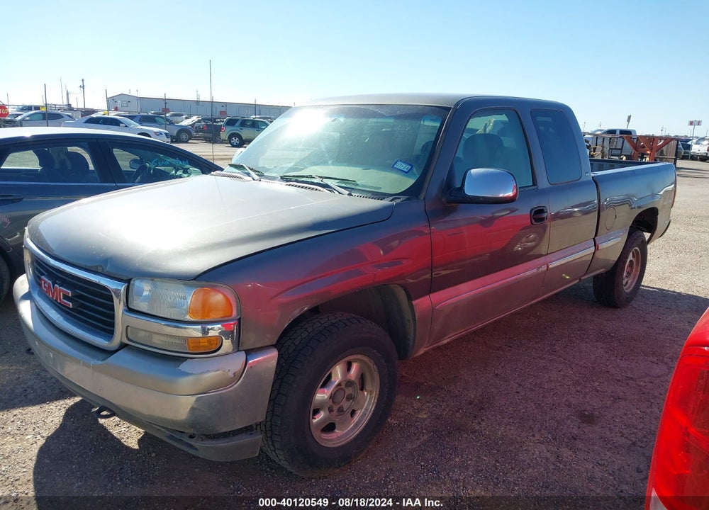 2000 GMC SIERRA 1500 SLE VIN: 2GTEK19T7Y1103628