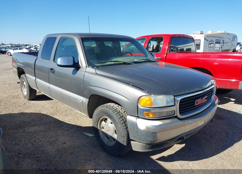 2000 GMC SIERRA 1500 SLE VIN: 2GTEK19T7Y1103628