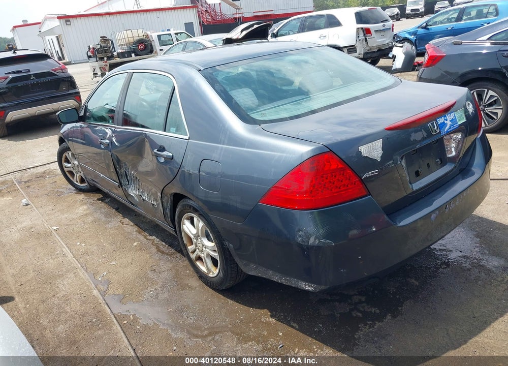 2007 HONDA ACCORD VIN: 1HGCM56717A045215