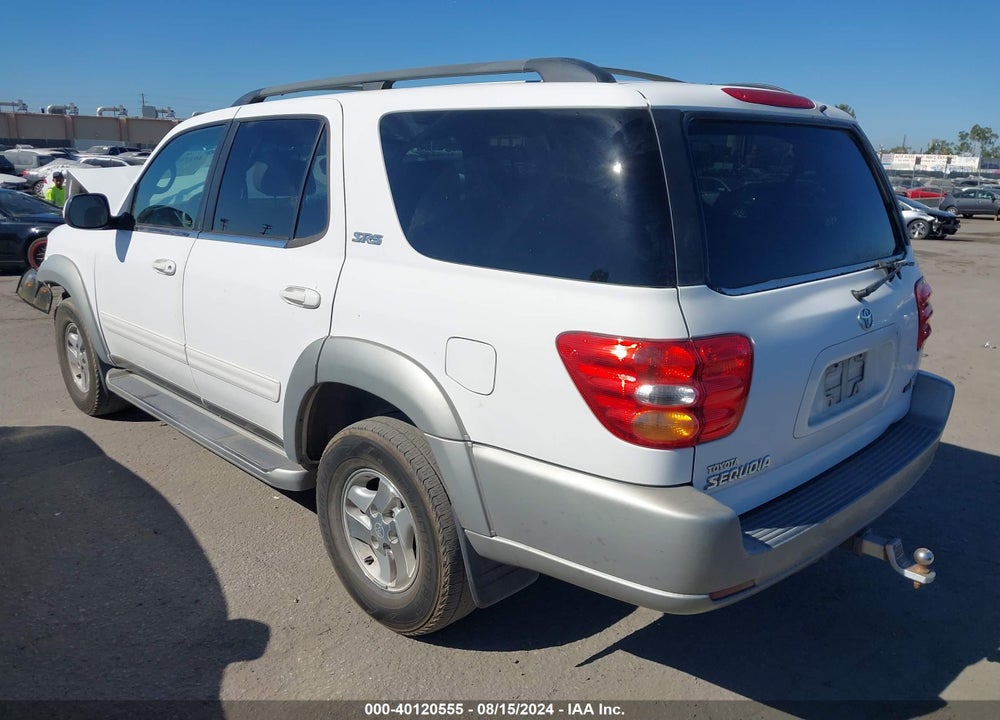 2003 TOYOTA SEQUOIA SR5 V8 VIN: 5TDZT34A83S174922