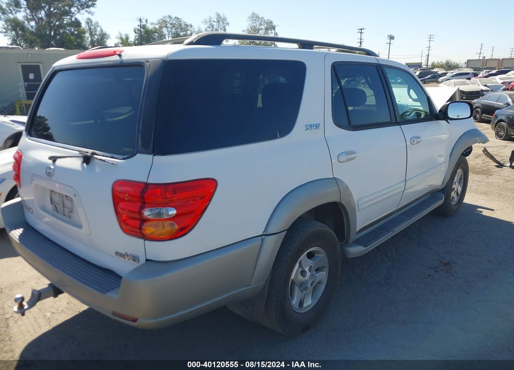 2003 TOYOTA SEQUOIA SR5 V8 VIN: 5TDZT34A83S174922