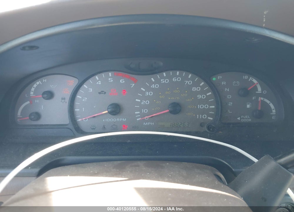 2003 TOYOTA SEQUOIA SR5 V8 VIN: 5TDZT34A83S174922
