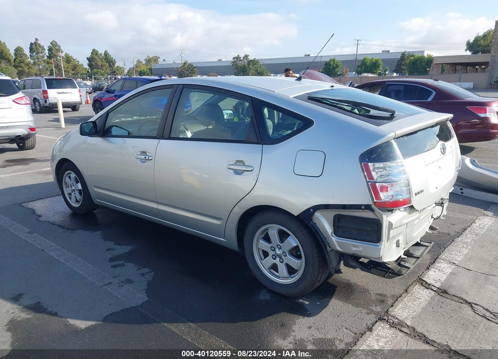 2005 TOYOTA PRIUS VIN: JTDKB20U653040719