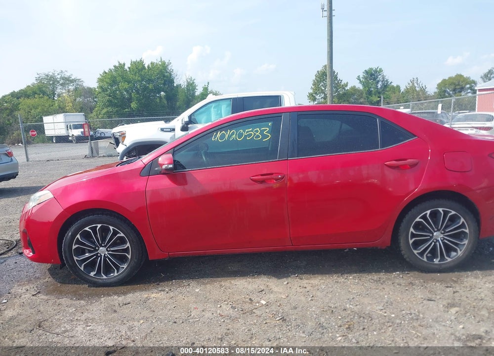 2014 TOYOTA COROLLA S PLUS VIN: 2T1BURHE6EC026973