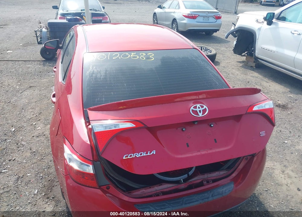 2014 TOYOTA COROLLA S PLUS VIN: 2T1BURHE6EC026973