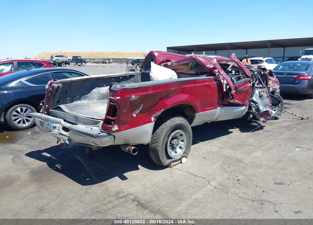 2004 FORD F-250 VIN: 1FTNW21P94E108084