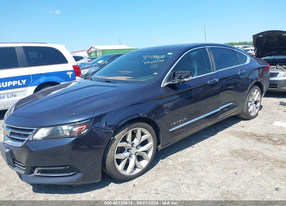 2014 CHEVROLET IMPALA 2LZ VIN: 2G1155S38E9107376