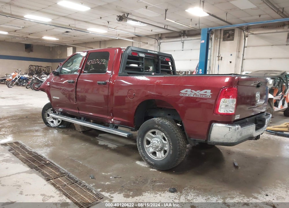 2022 RAM 2500 TRADESMAN 4X4 6'4 BOX VIN: 3C6UR5CL9NG209595