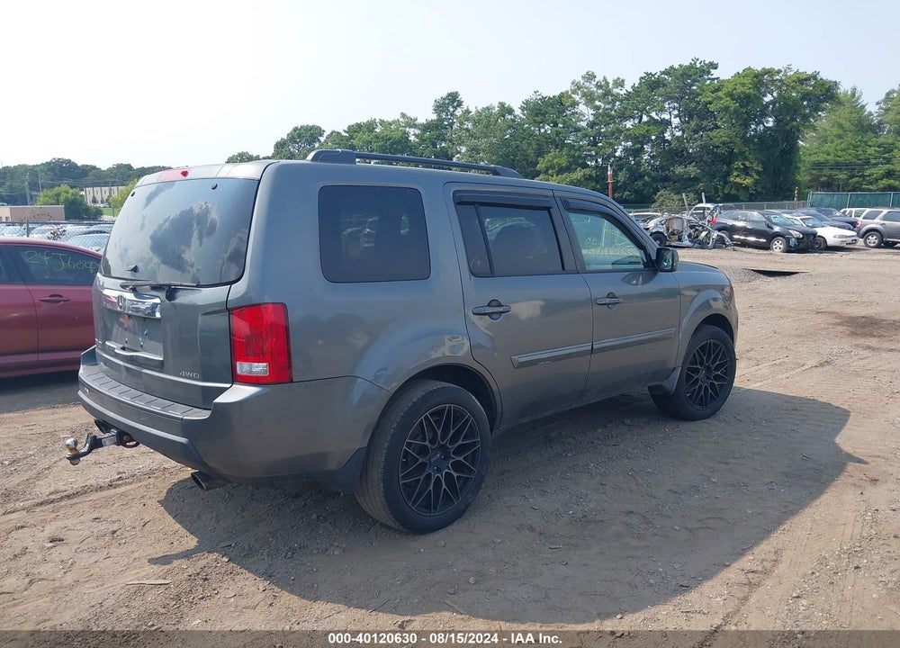 2009 HONDA PILOT EX-L VIN: 5FNYF48509B000958