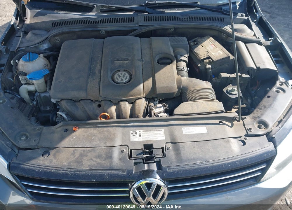 2013 VOLKSWAGEN JETTA 2.5L SE VIN: 3VWDX7AJ9DM310788