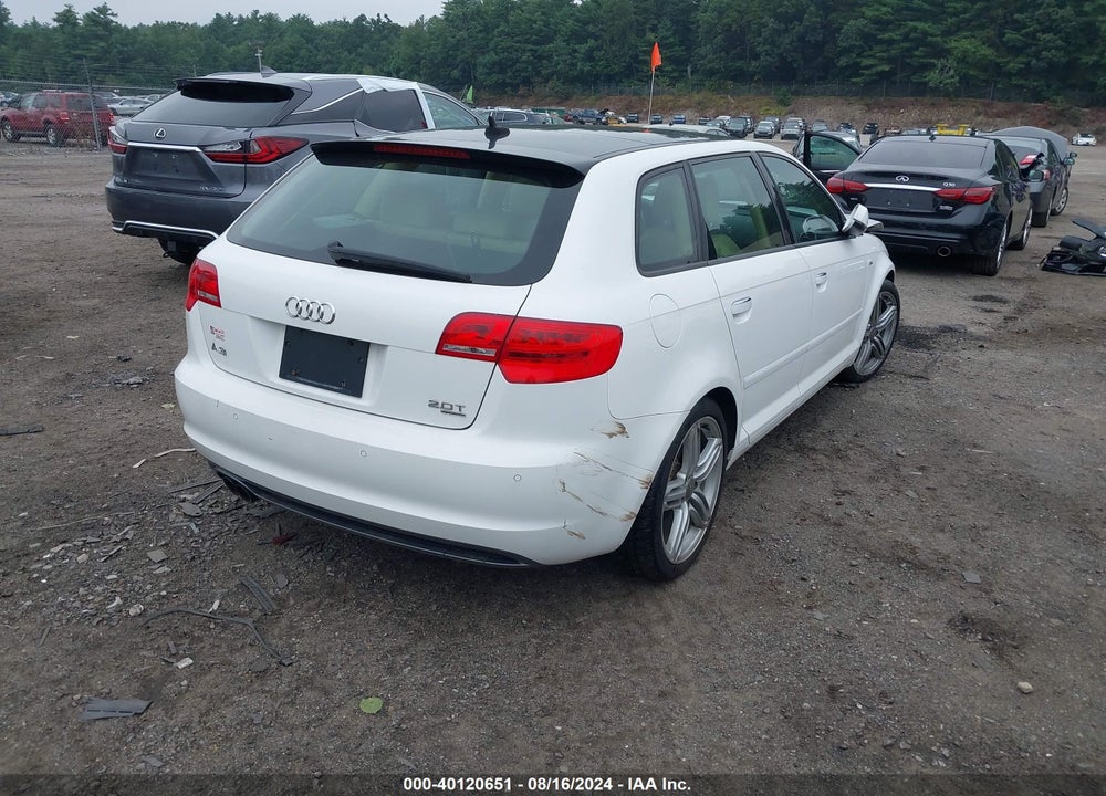 2013 AUDI A3 2.0T PREMIUM VIN: WAUMFAFM2DA034065