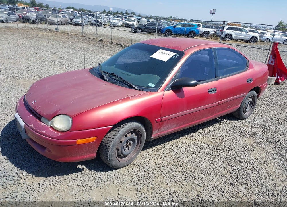 1997 DODGE NEON HIGHLINE VIN: 1B3ES47C0VD266319