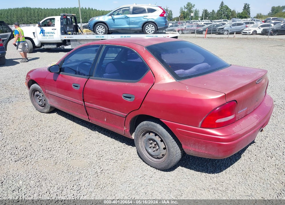 1997 DODGE NEON HIGHLINE VIN: 1B3ES47C0VD266319