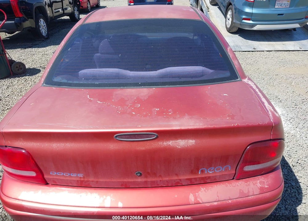 1997 DODGE NEON HIGHLINE VIN: 1B3ES47C0VD266319