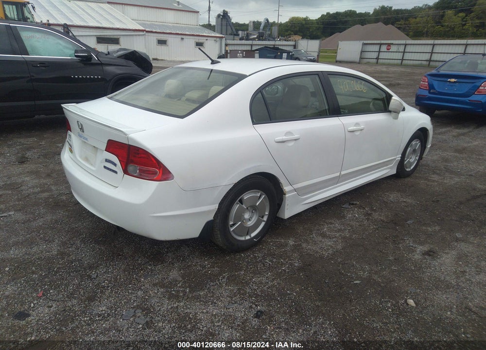 2008 HONDA CIVIC HYBRID VIN: JHMFA36238S015365
