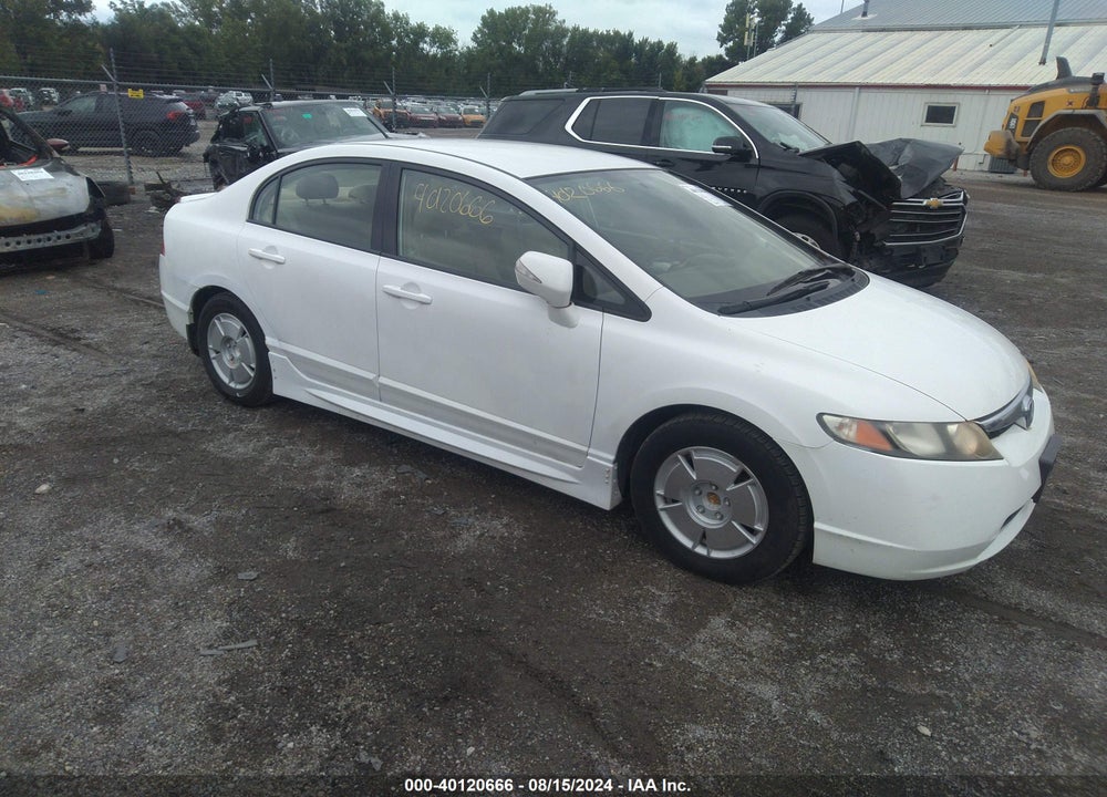 2008 HONDA CIVIC HYBRID VIN: JHMFA36238S015365