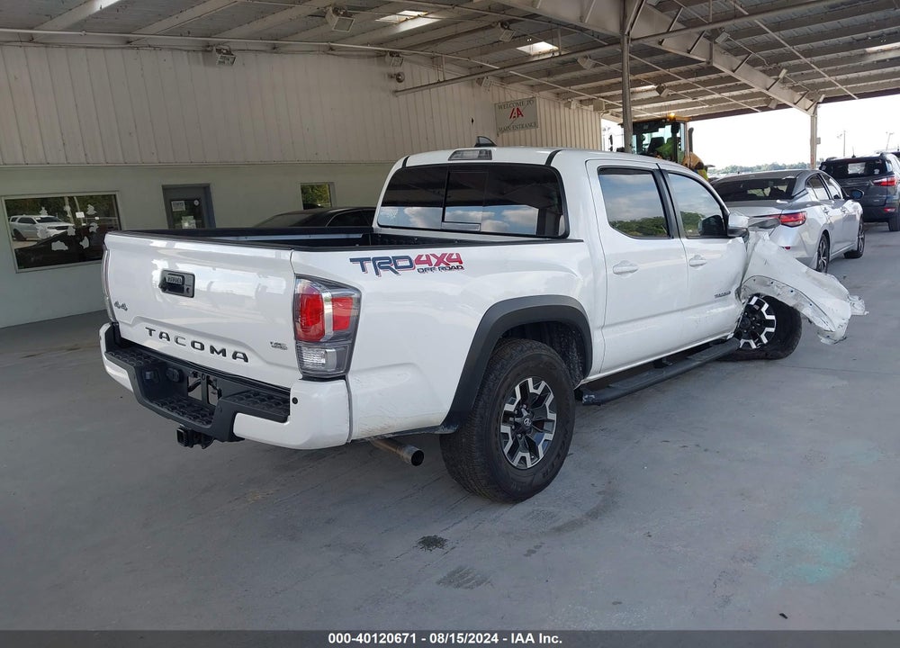 2021 TOYOTA TACOMA TRD OFF ROAD VIN: 3TMCZ5AN6MM394472