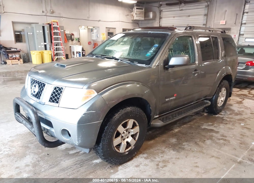 2007 NISSAN PATHFINDER SE OFF ROAD VIN: 5N1AR18W27C611855