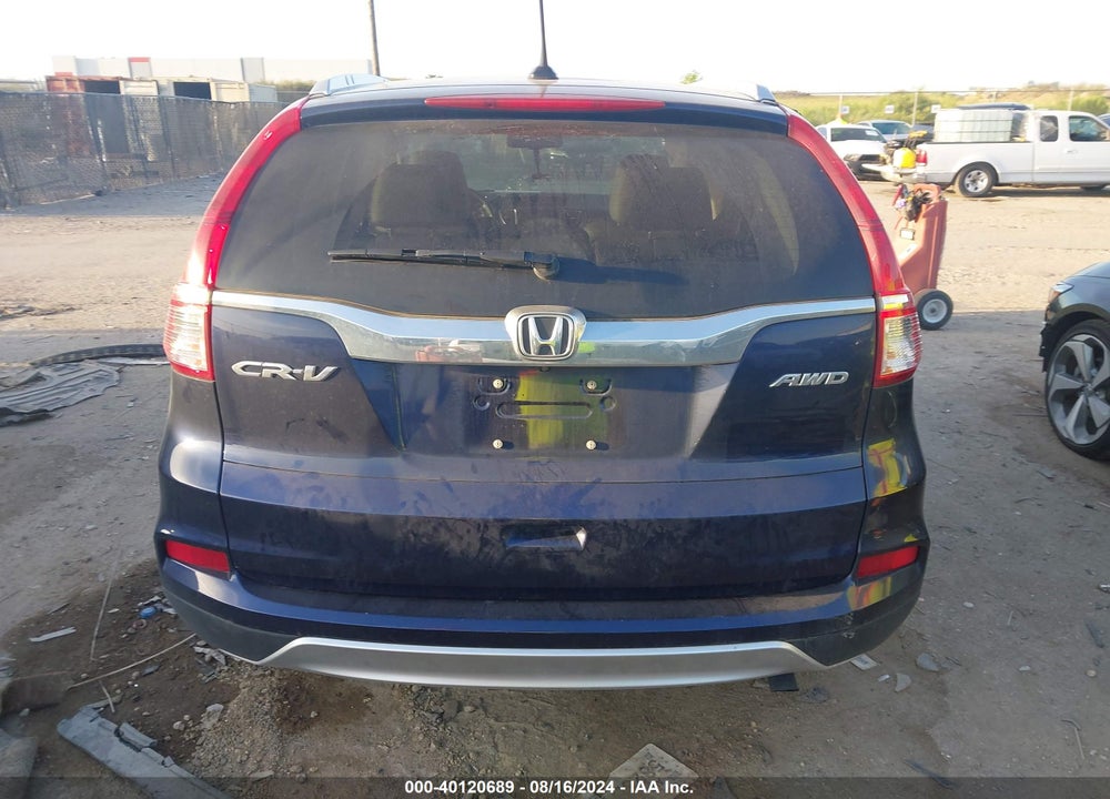 2016 HONDA CR-V EX-L VIN: 5J6RM4H7XGL083105