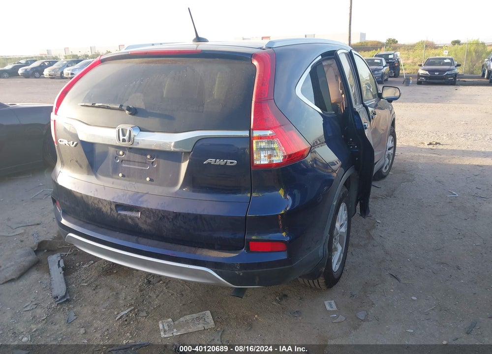 2016 HONDA CR-V EX-L VIN: 5J6RM4H7XGL083105