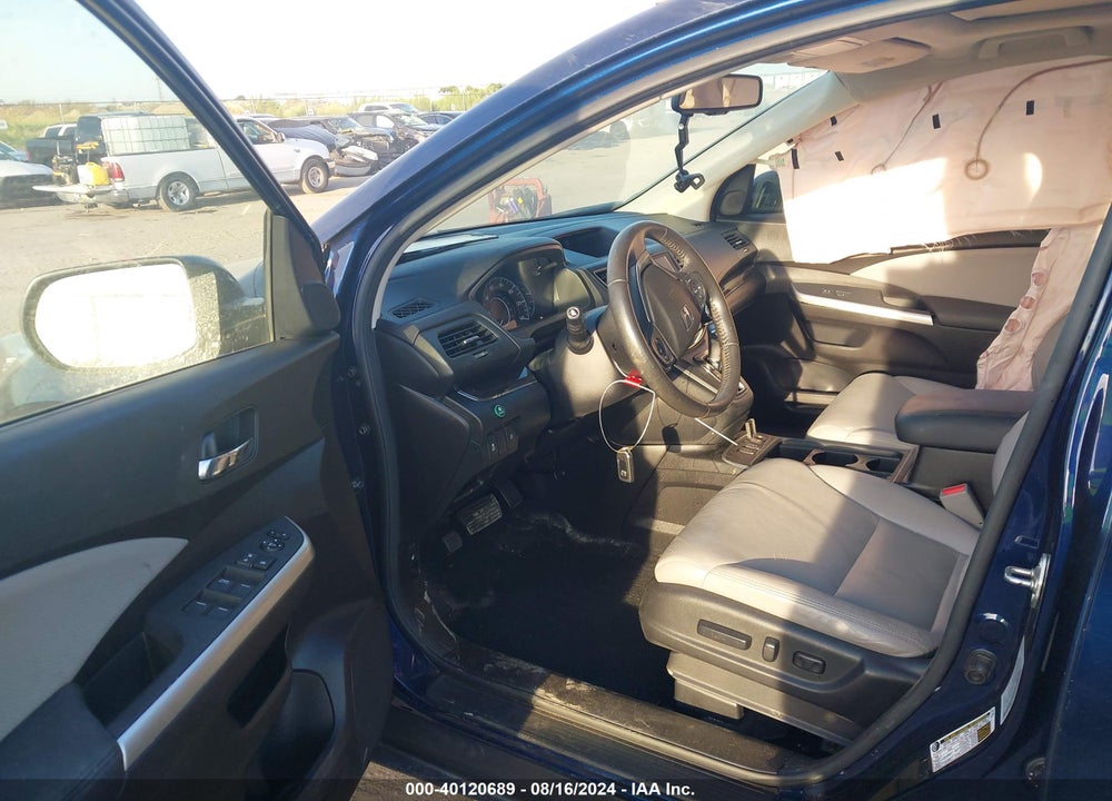 2016 HONDA CR-V EX-L VIN: 5J6RM4H7XGL083105