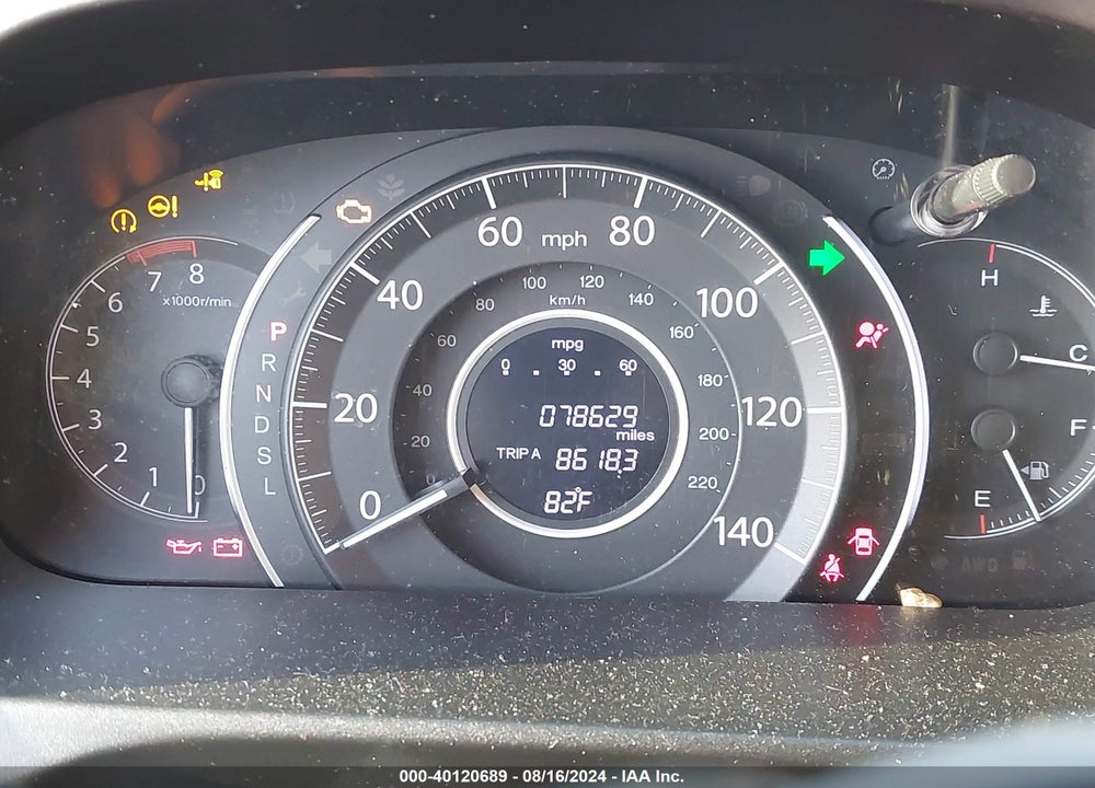 2016 HONDA CR-V EX-L VIN: 5J6RM4H7XGL083105