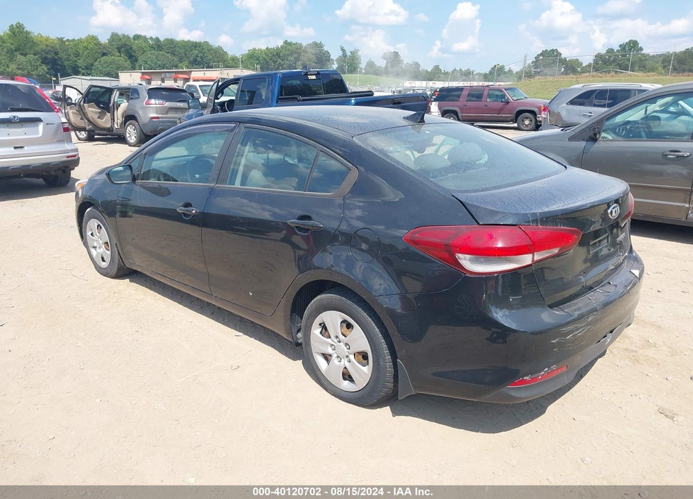 2017 KIA FORTE LX VIN: 3KPFK4A71HE116981