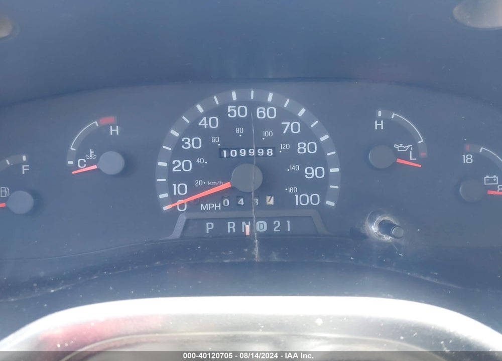 1998 FORD SUPER CLUB WAGON XL/XLT VIN: 1FBSS31S4WHB48669