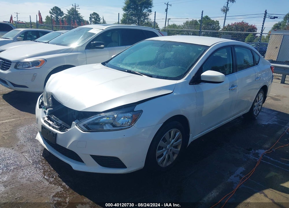 2017 NISSAN SENTRA SV VIN: 3N1AB7AP3HY401002