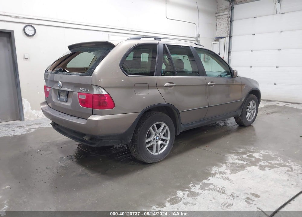 2005 BMW X5 3.0I VIN: 5UXFA13555LY10152
