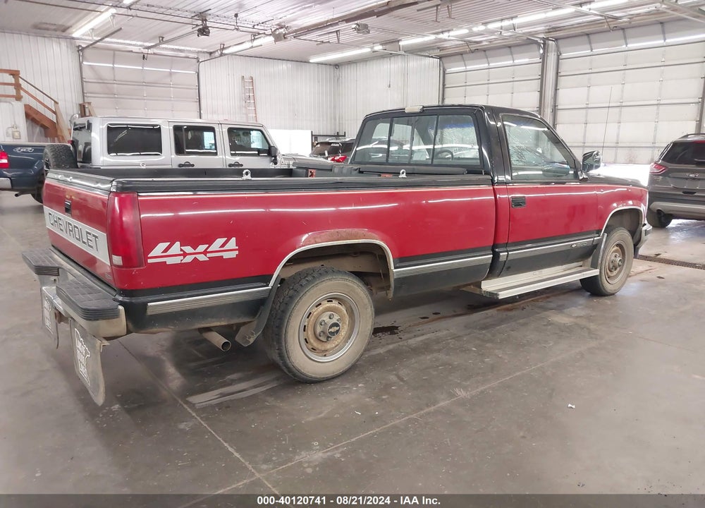 1990 CHEVROLET GMT-400 K1500 VIN: 1GCDK14K1LE232336