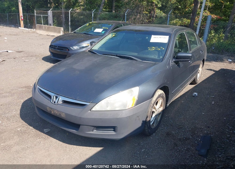 2007 HONDA ACCORD 2.4 EX VIN: 1HGCM56867A056848