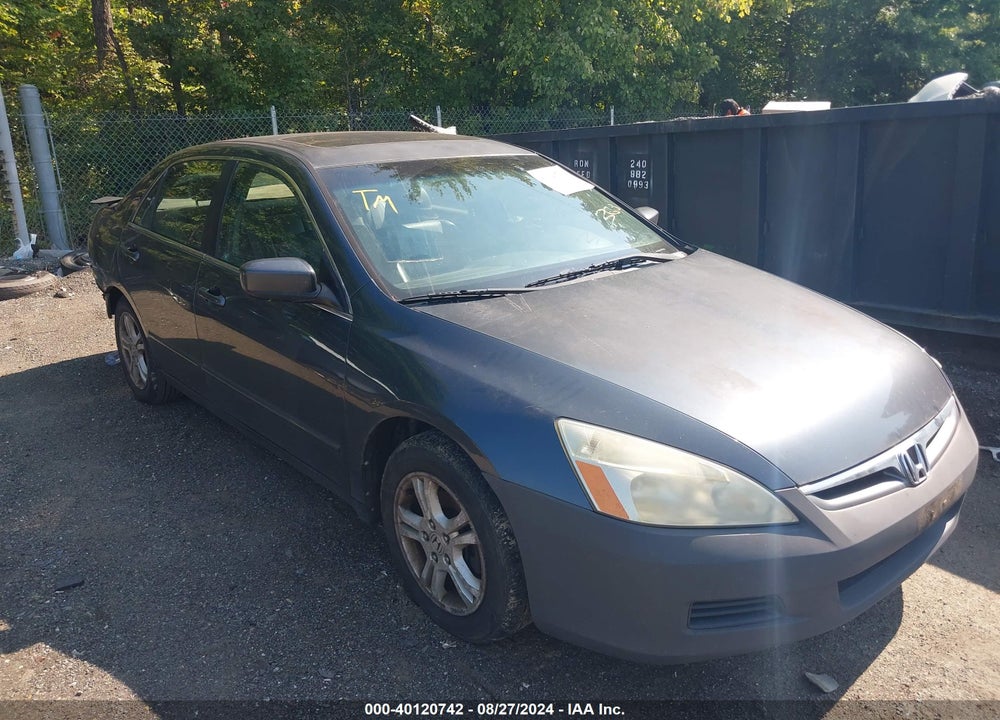 2007 HONDA ACCORD 2.4 EX VIN: 1HGCM56867A056848