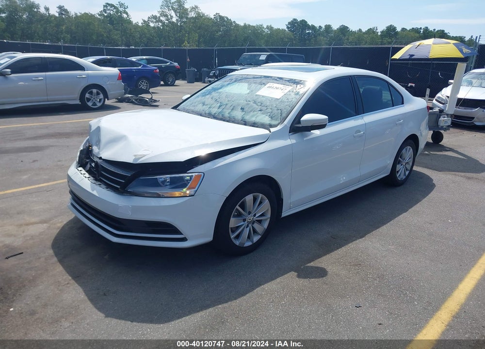 2015 VOLKSWAGEN JETTA 2.0L TDI SE VIN: 3VWLA7AJ8FM423941