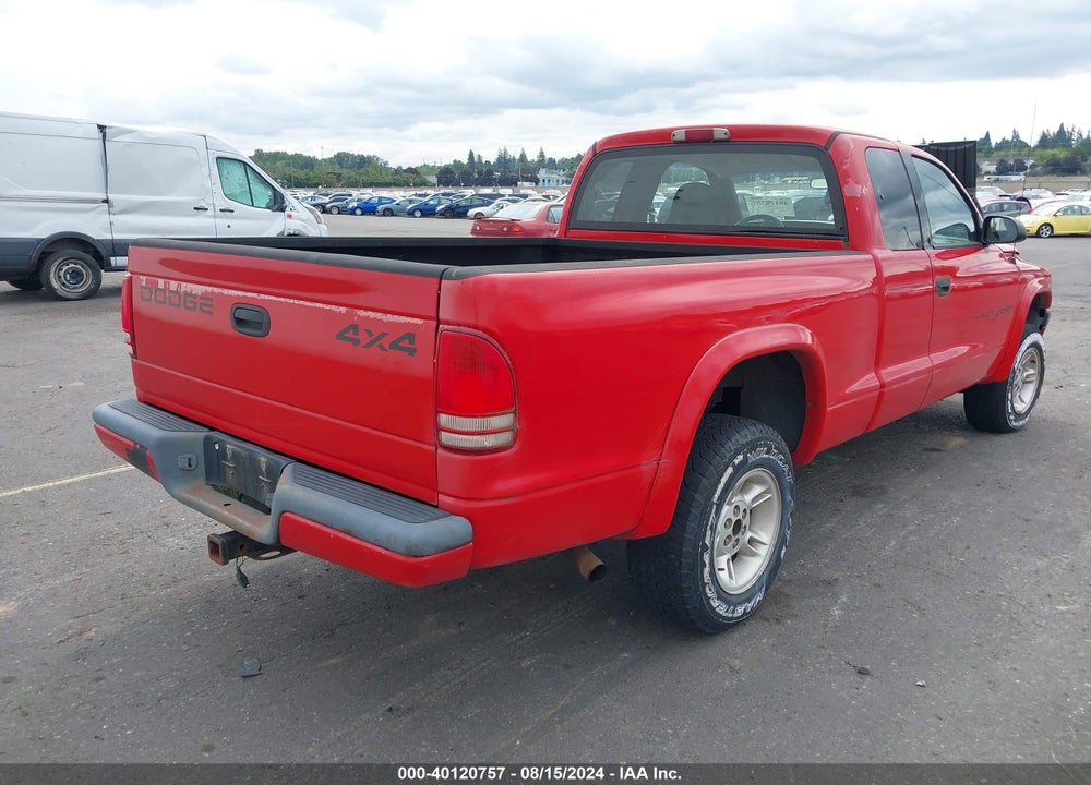 2000 DODGE DAKOTA SLT/SPORT VIN: 1B7GG22N9YS773970